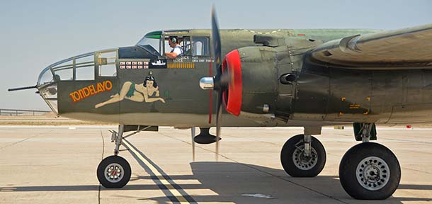 North American B-25J Mitchell NL3476G Tondelayo